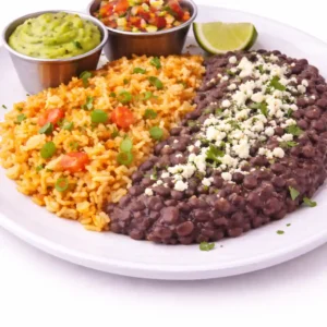 1/2 Rice and beans